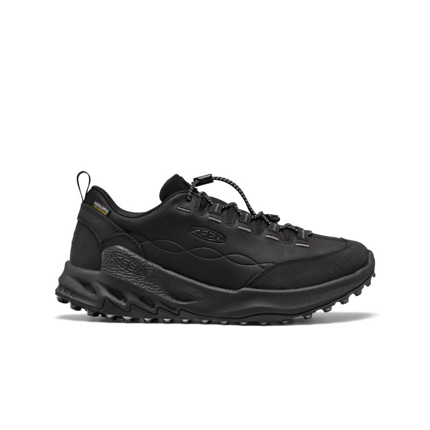 Men's Jasper Zionic Waterproof Sneaker | Black/Black | KEEN