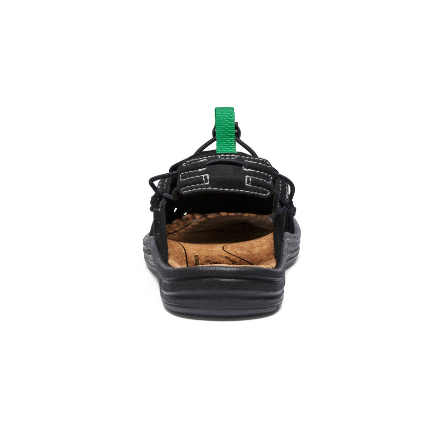 All Gender UNEEK II Convertible Black/Jolly Green Sandal | KEEN