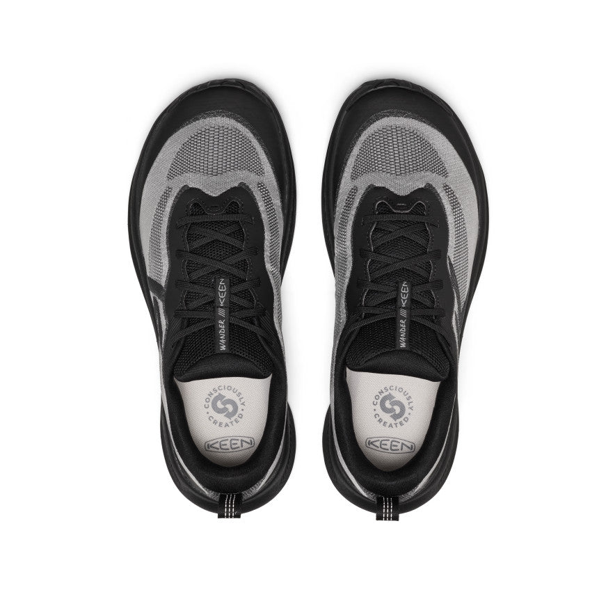 Men's Wander Trail Running Shoe | Black/Magnet | KEEN Footwear Canada