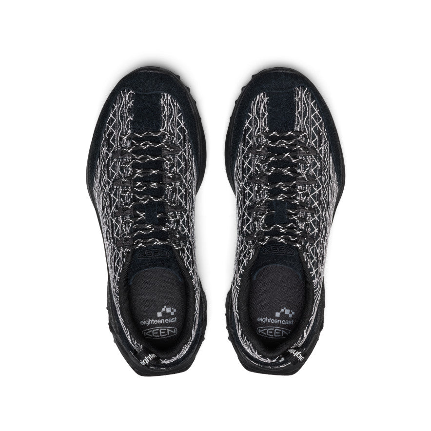 rawlifefactory　『ZION　真黒』 Men's Jasper Zionic TXT 18 East Sneaker | Black/Black | KEEN