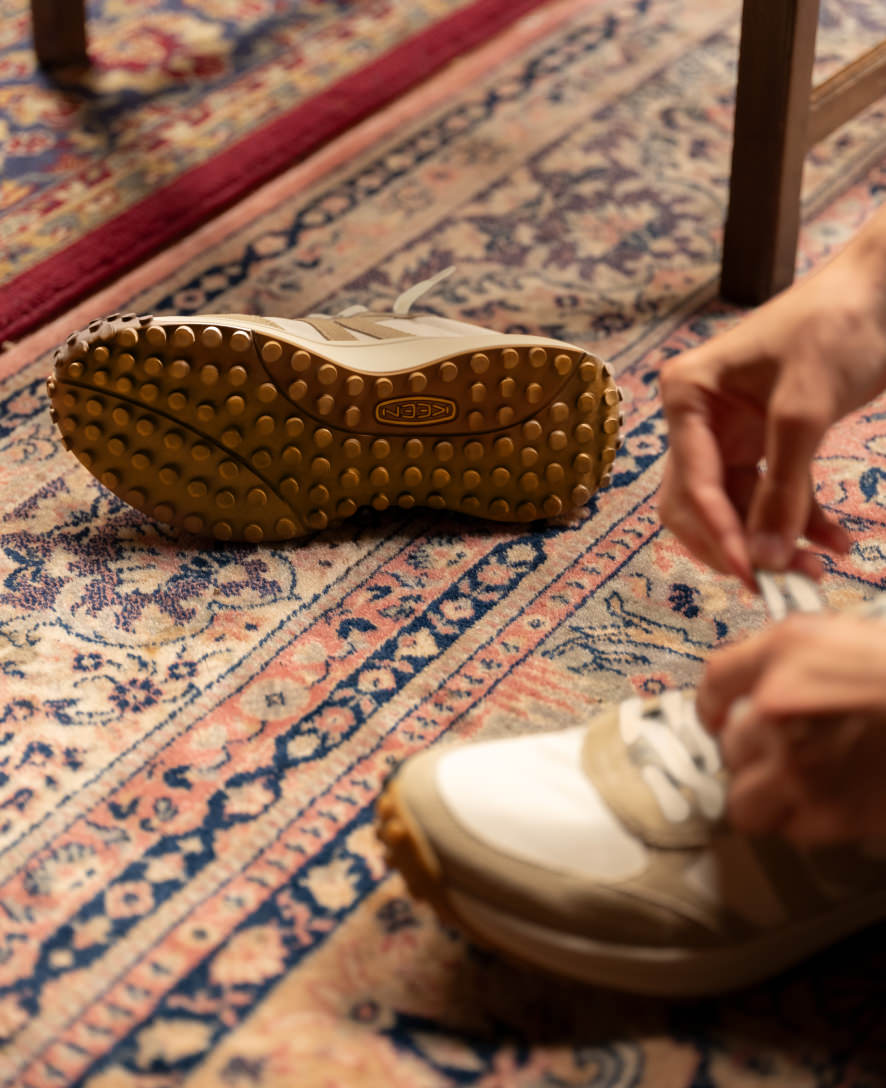 Women's KS86 Sneaker | Birch/Star White | KEEN Footwear Canada