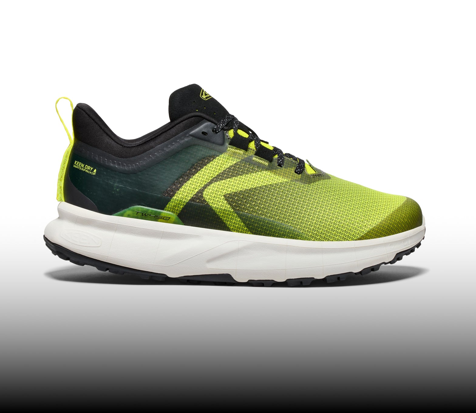 Men's 450 Dirt Waterproof Hiking Shoe | Black/Magnet | KEEN