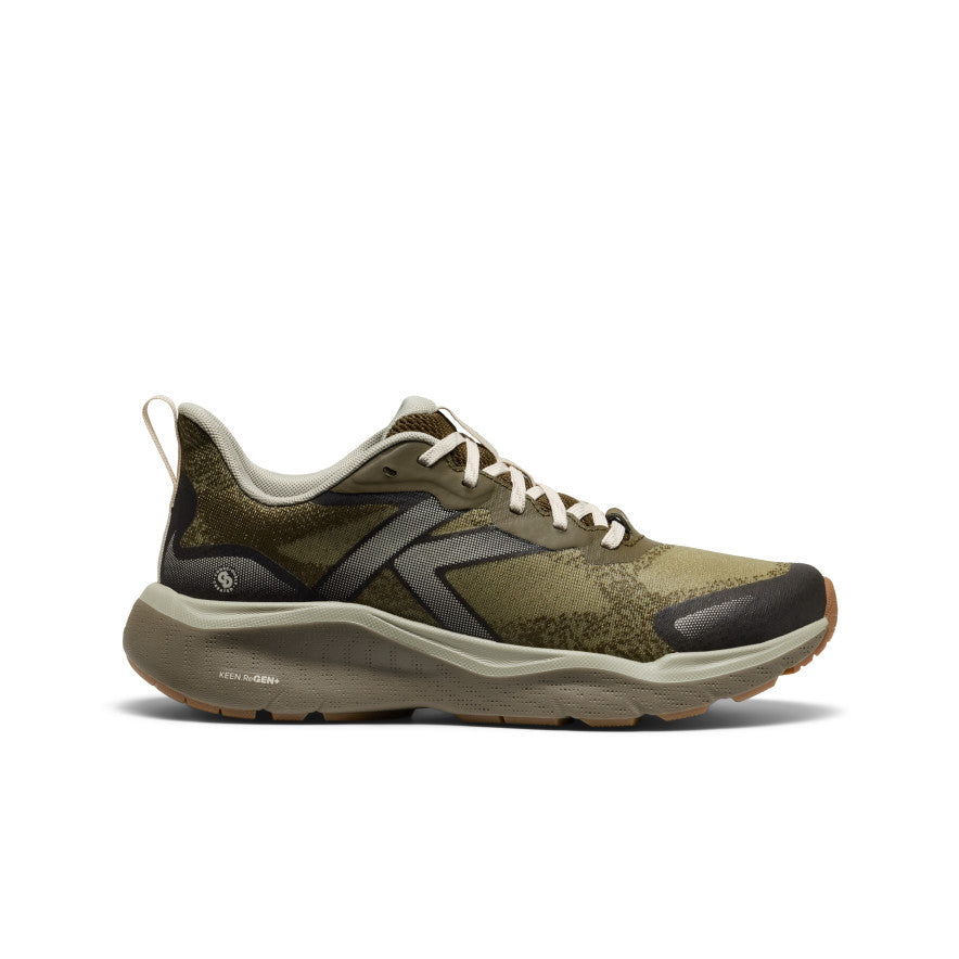 Women's Leiki Speed Hiking Shoe Dark Olive/Birch KEEN Footwear