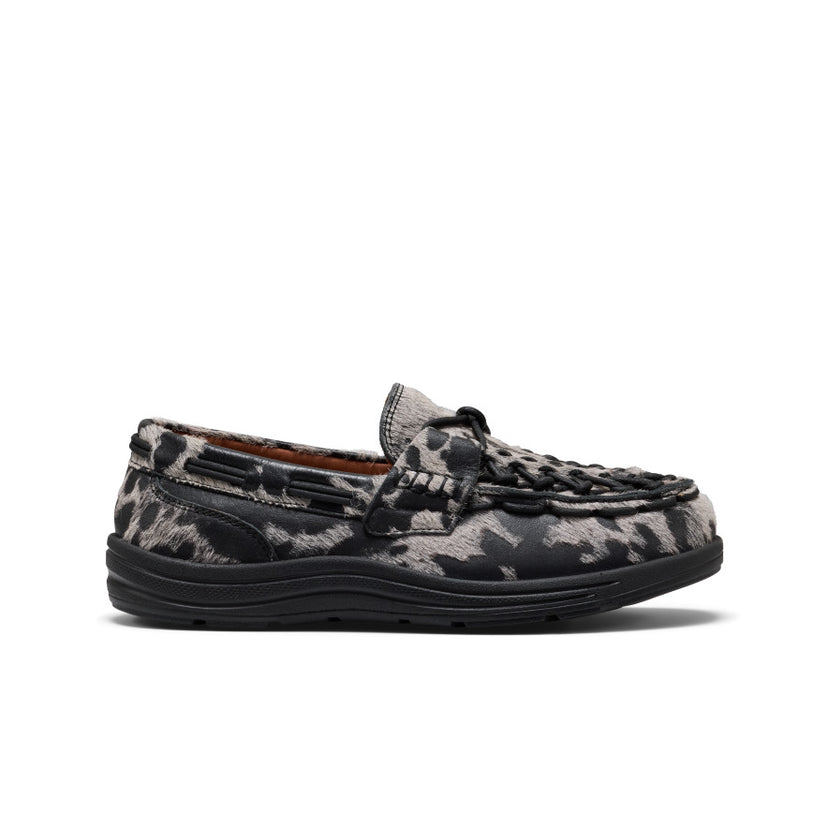 UNEEK Loafer Pour Femme  |  Vache Nocturne Noire