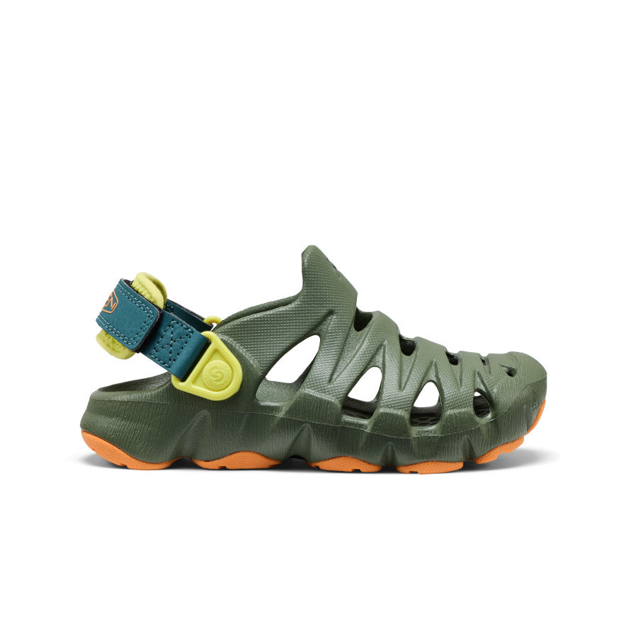 Little Kids' HyperFLT Clog | Bronze Green/Orange Peel | KEEN