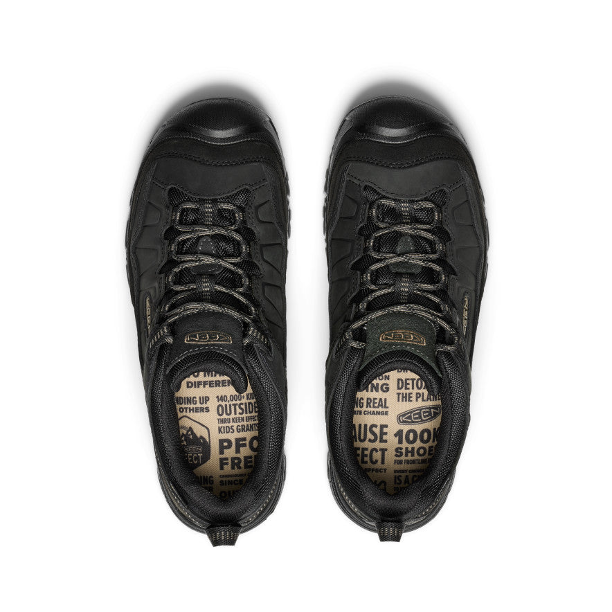 Men's Targhee IV Waterproof Hiking Shoe | Triple Black | KEEN