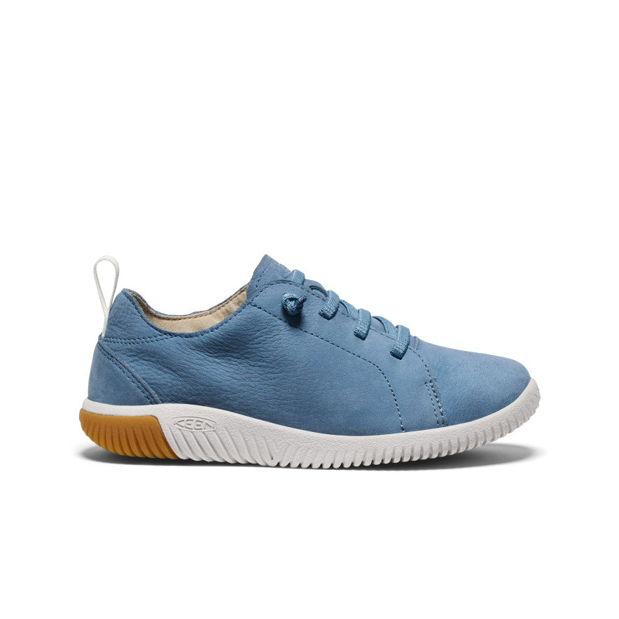 Big Kids' KNX Leather Sneaker | Coronet Blue/Vapor | KEEN Footwear