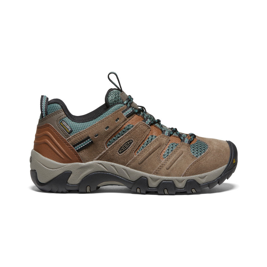 Women's Headout Waterproof Brown Leather Hiking Shoe | Shitake