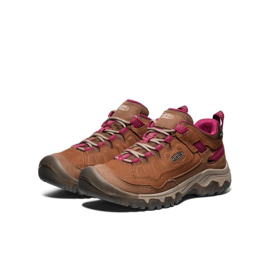 Women's Targhee IV Waterproof Hiking Shoe - Pair Angle Image