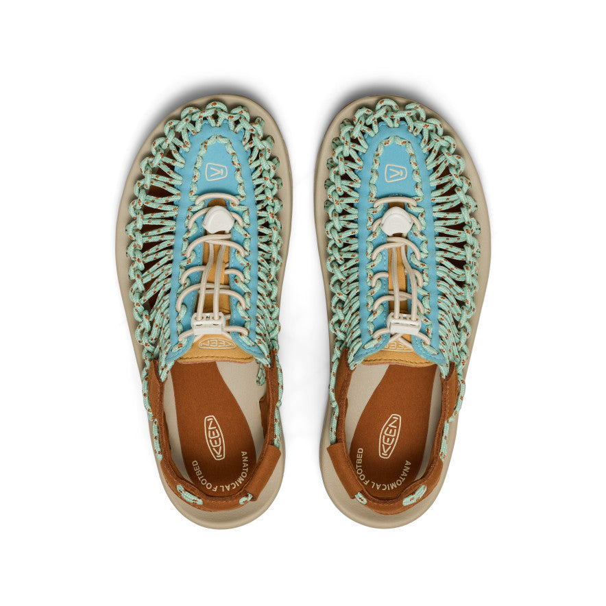Women's UNEEK Sneaker | Milky Blue/Roasted Pecan | KEEN Footwear