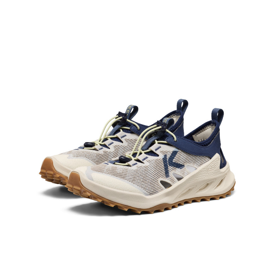 Ｎ　organic Vie Women's Zionic ADV Open-Air Hiking Shoe | Birch/Wax Yellow | KEEN