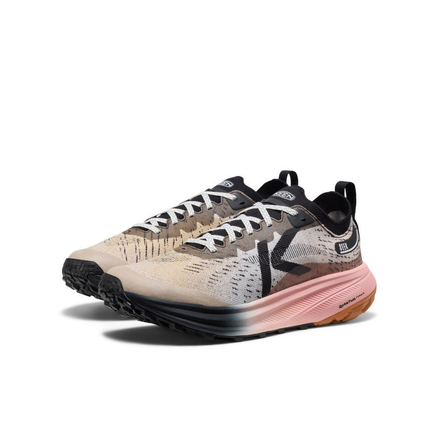 Men's Seek Trail Running Shoe | Black/Sunset Sand | KEEN Footwear