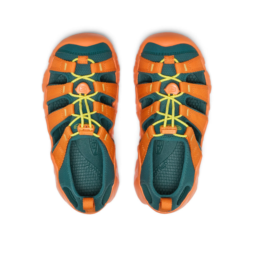Big Kids' Hyperport H2 Sandal | Mediterranea/Orange Peel | KEEN