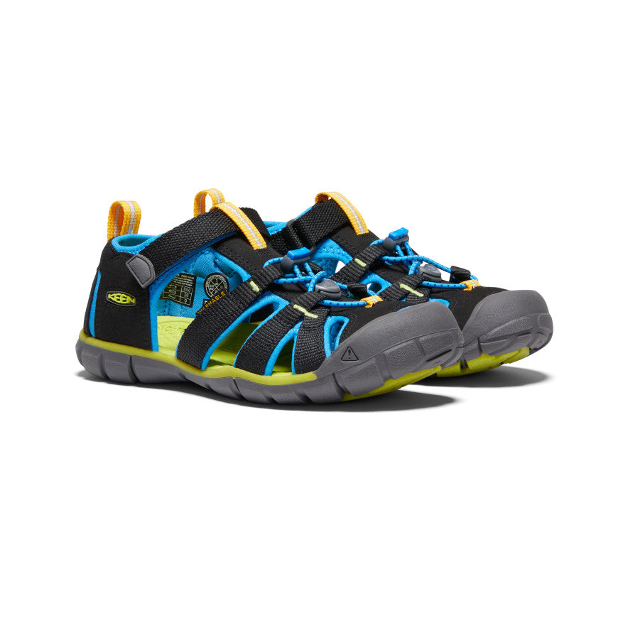 ケイデンス Big Kids' Black Water Sandals - Seacamp II CNX | KEEN Footwear Canada