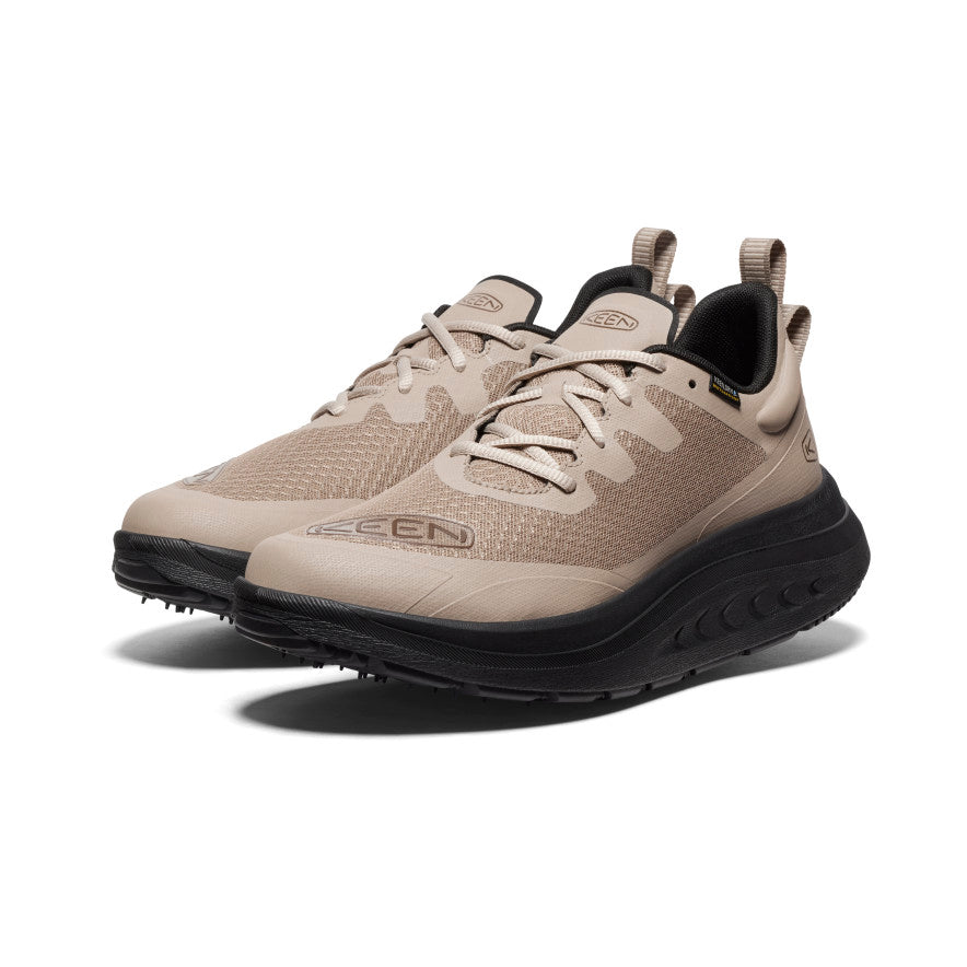 Women's WK400 Waterproof Grey Walking Shoe | Timberwolf/Black