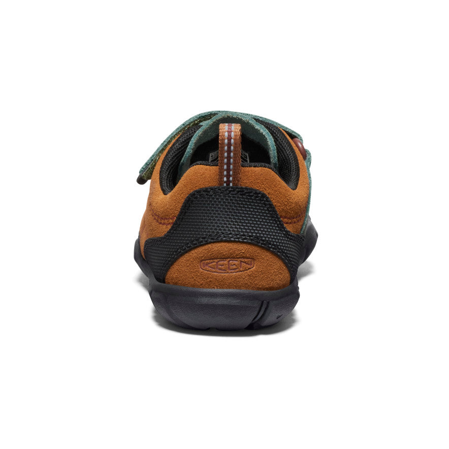 Little Kids' Jasper II KEEN Maple/Dark Forest Leather Shoe | KEEN