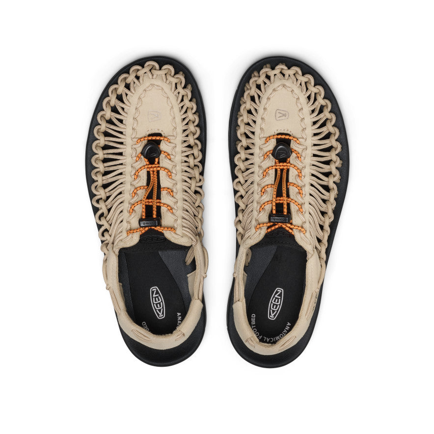 Men's UNEEK Sneaker | Safari/Orange Peel | KEEN Footwear Canada