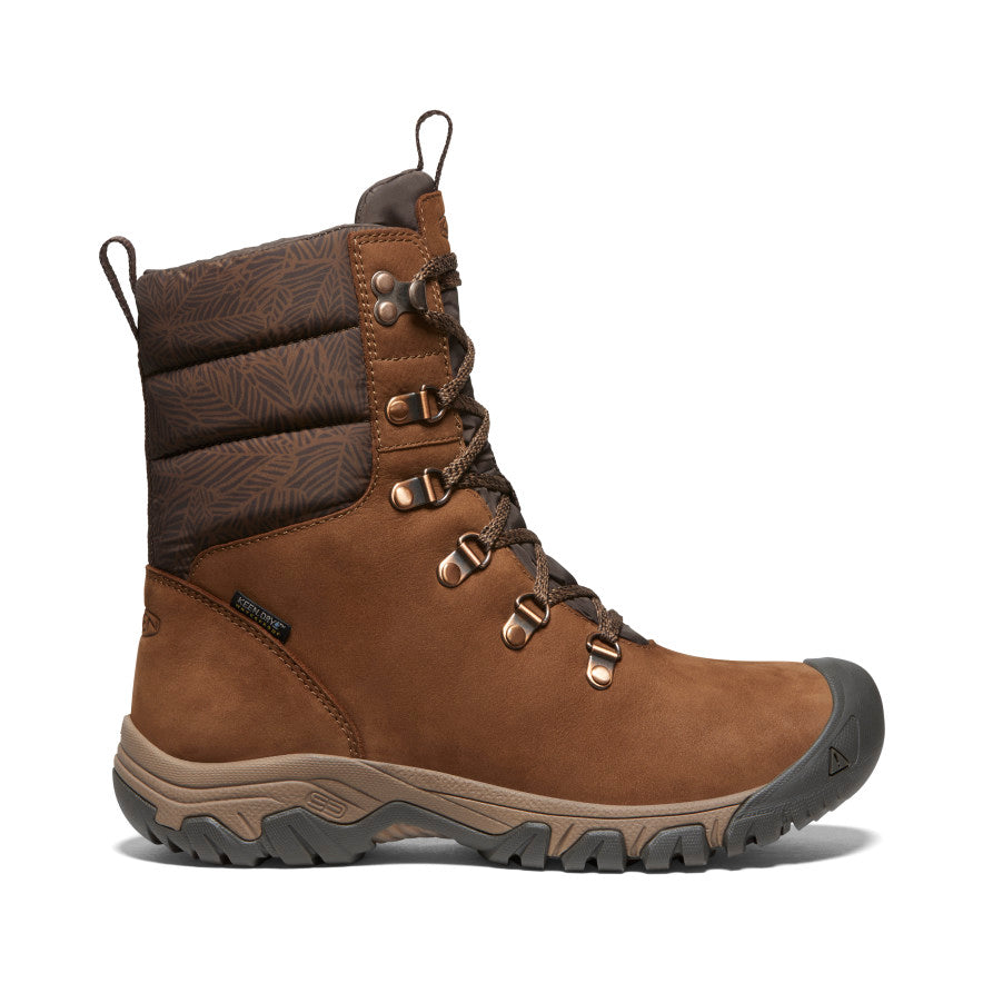 Women's Greta Waterproof Boot Bison/Java KEEN Footwear Canada
