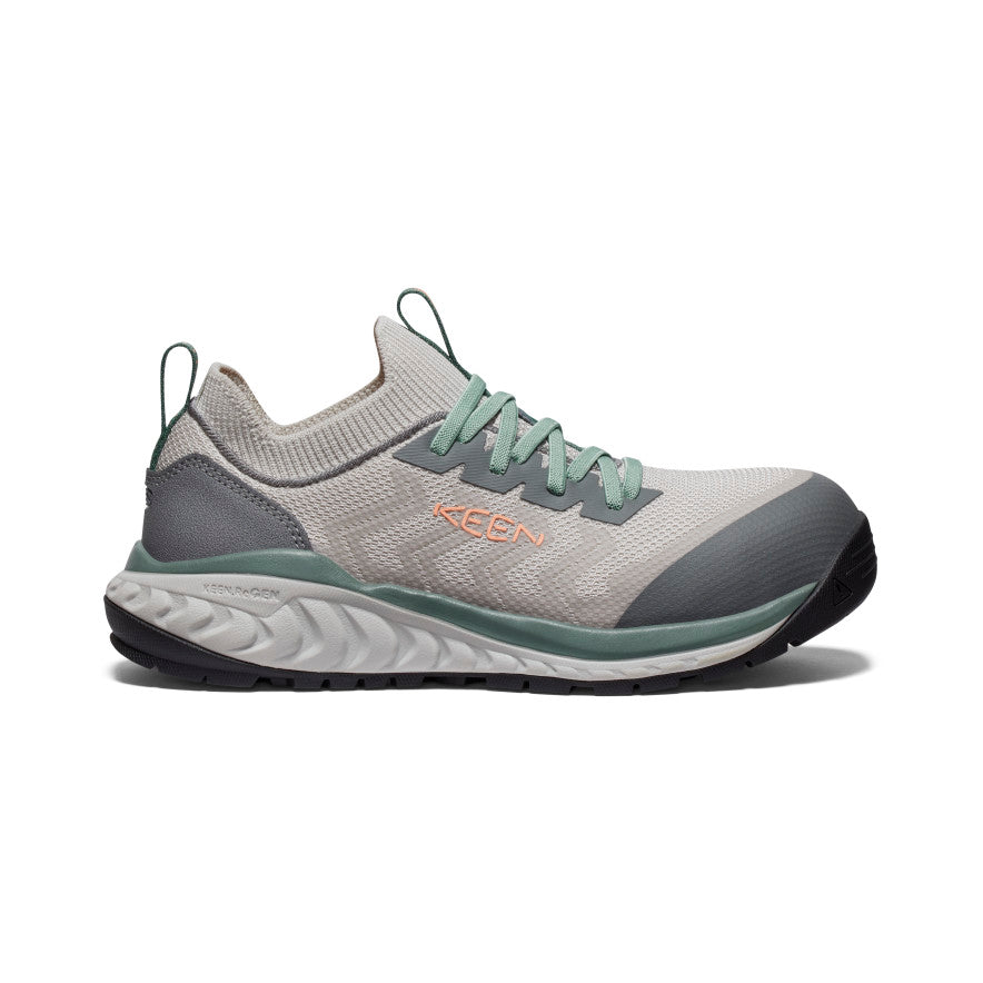 Women's CSA Arvada Shift Work Sneaker (Carbon Toe) | Steel Grey