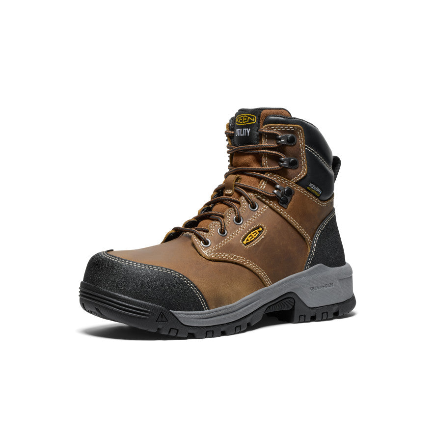 Women's CSA Evanston 6" Waterproof Boot (Carbon Toe) - Angle Image
