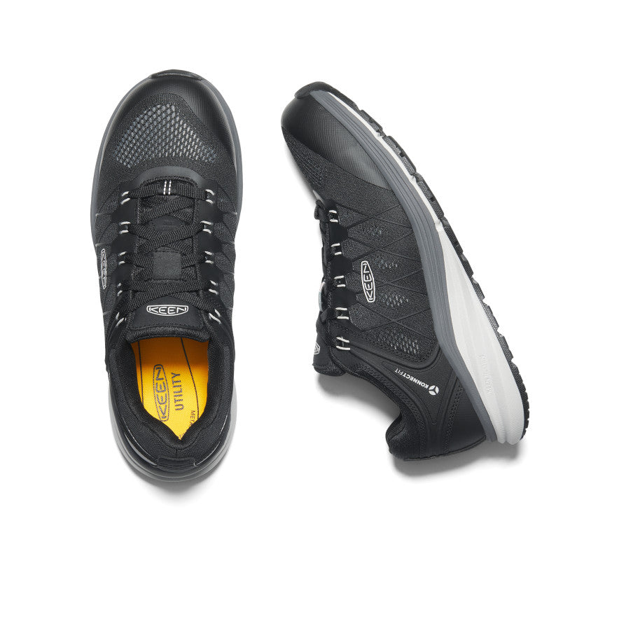 安全靴 KEEN（キーン） VISTA ENERGY スニーカー Men's CSA Black Work Sneakers - Vista Energy | KEEN Footwear Canada