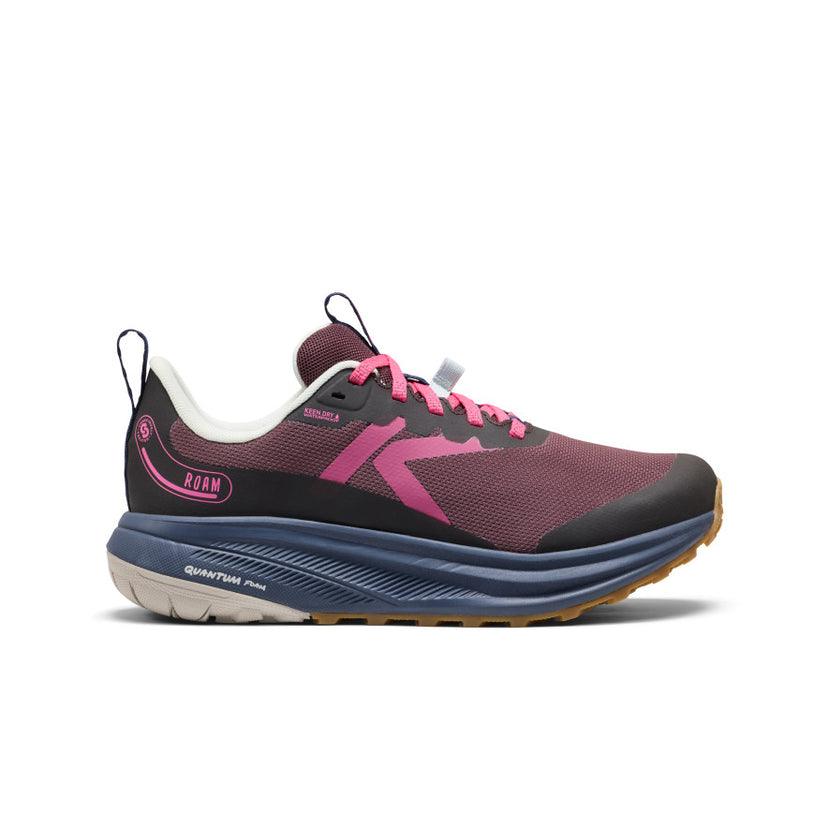 Roam Waterproof Trail Running Shoe Pour Femme  |  Myrtille/Bleu Ballad