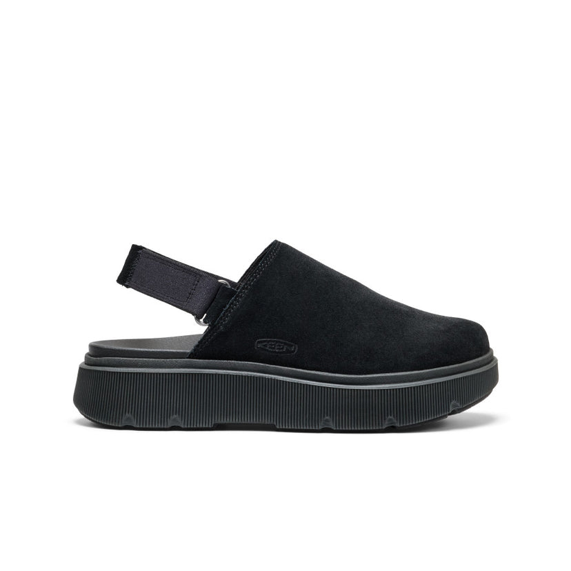 Elle Mila Mule Pour Femme  |  Noir