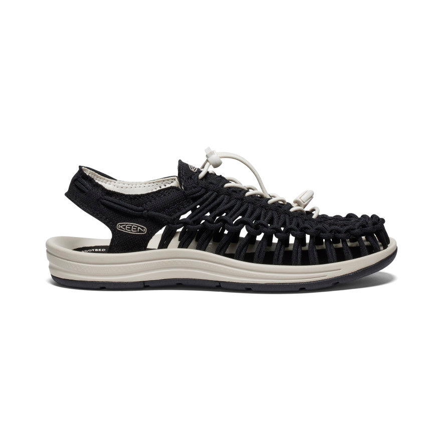 Women's UNEEK Canvas Black/Birch Sandal | KEEN | KEEN Footwear Canada