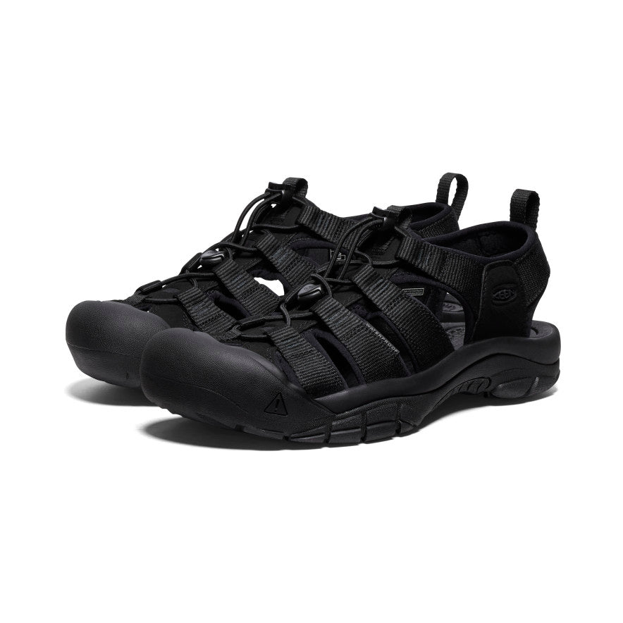 靴 KEEN NEWPORT H2 TRIPLE BLACK 27cm Men's Black Water Hiking Sandals - Newport H2 | KEEN Footwear Canada