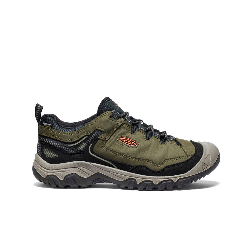 (取寄) キーン メンズ ターギー Iv ベント KEEN men KEEN Targhee IV Vent Dark Olive/Gold Flame Men's Targhee IV Hiking Shoe | Olive | KEEN Footwear Canada