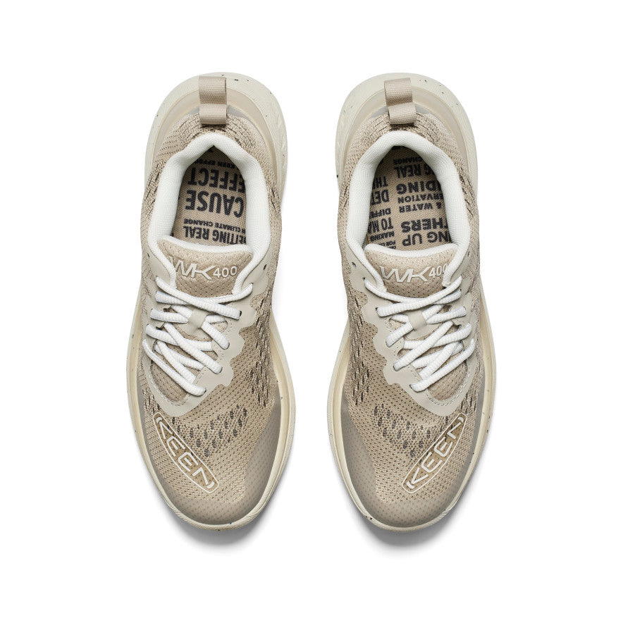 Women's WK400 Plaza Taupe/Birch Leather Walking Shoe | KEEN | KEEN