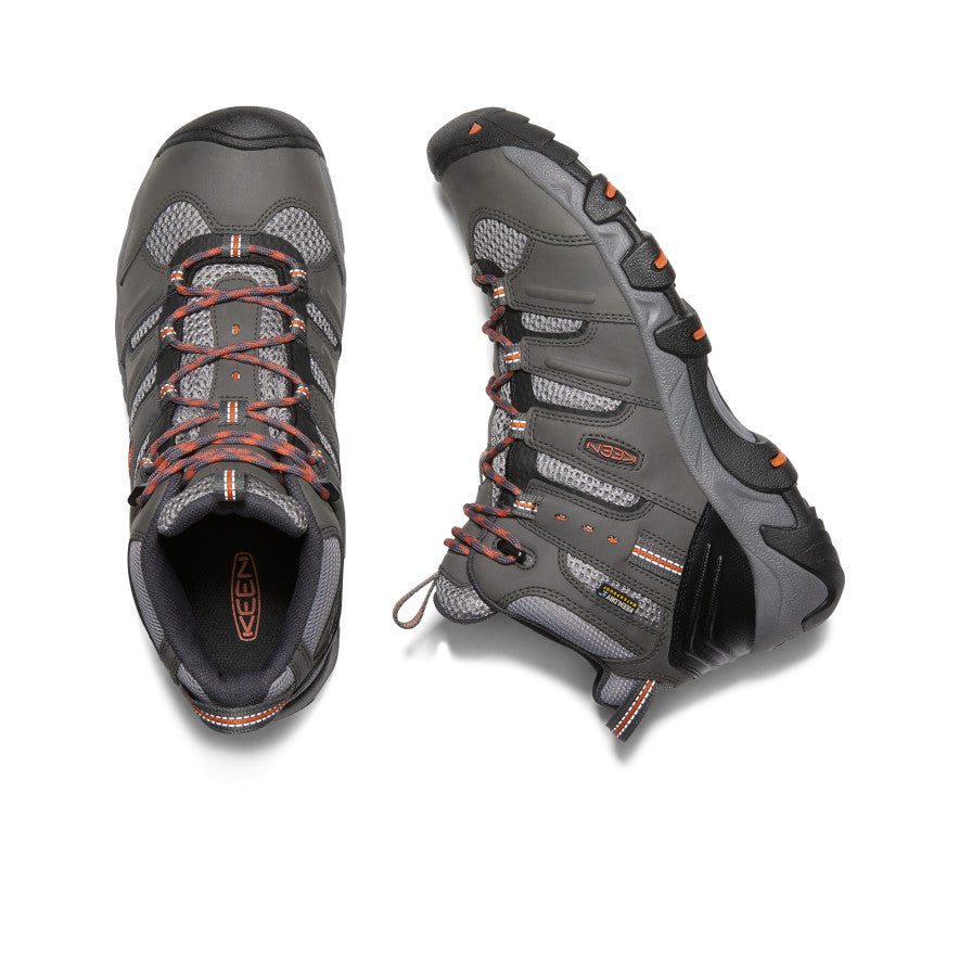 Men's Grey Hiking Boots - Koven Mid WP | KEEN Footwear Canada