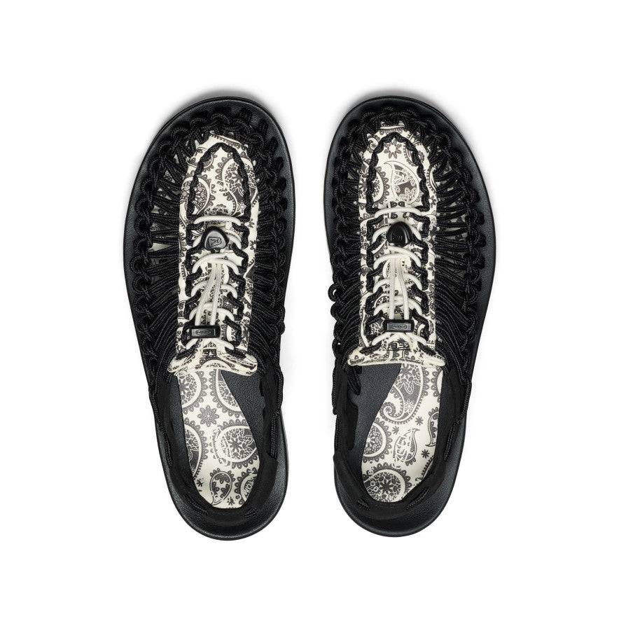 Men's UNEEK Sneaker | Blk Raven Paisley | KEEN Footwear Canada