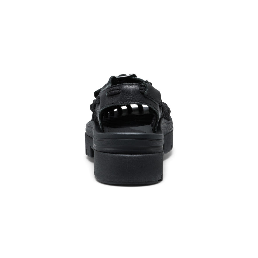 All Gender UNEEK PLT Mary Jane Sneaker | Black Smooth Lea | KEEN
