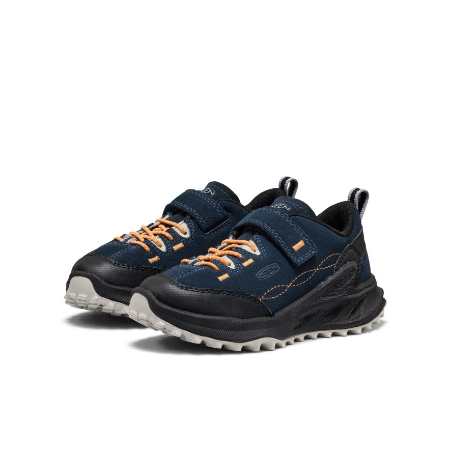 Little Kid's Jasper Zionic Sneaker | Naval Academy/Flame Orange