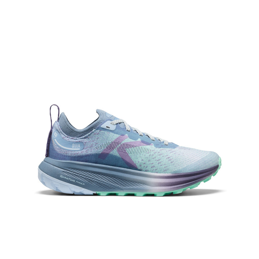 Women's Seek Trail Running Shoe  |  Faded Denim/Cabbage