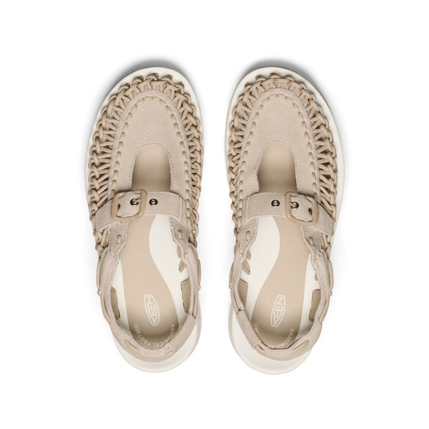 All Gender UNEEK PLT Mary Jane Sneaker | Safari/Star White | KEEN