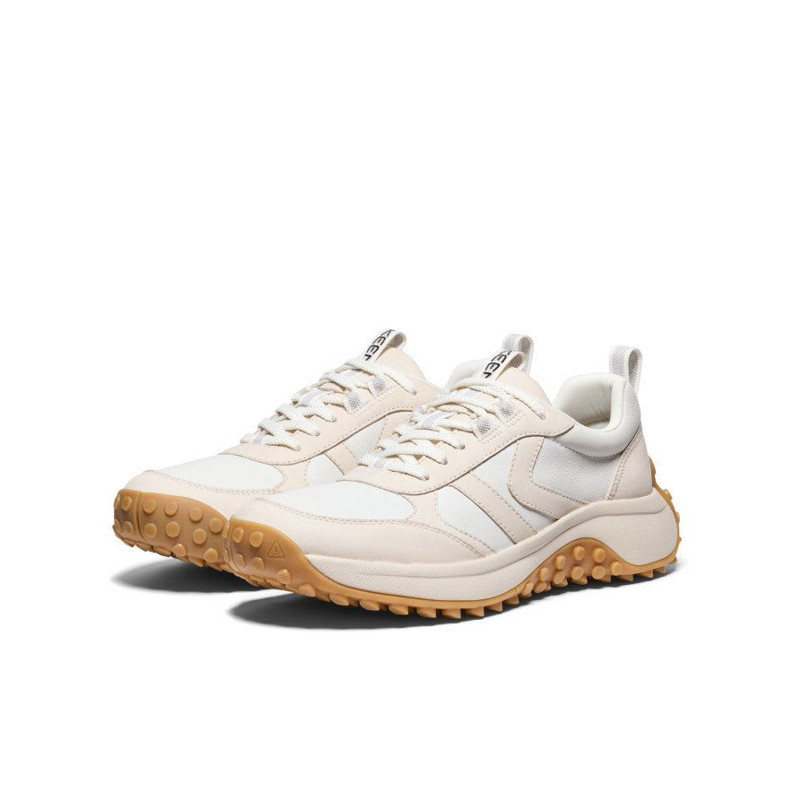 Women's KS86 Leather Sneaker | Birch/Star White | KEEN Footwear Canada