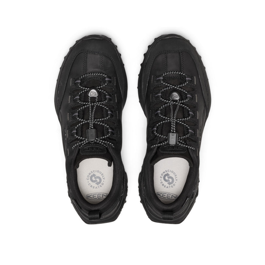 Men's Jasper Zionic Waterproof Sneaker | Black/Black | KEEN