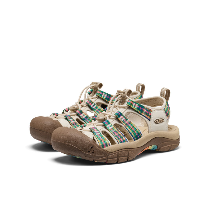 Women's Newport Retro | Multi/Gingham | KEEN Footwear Canada