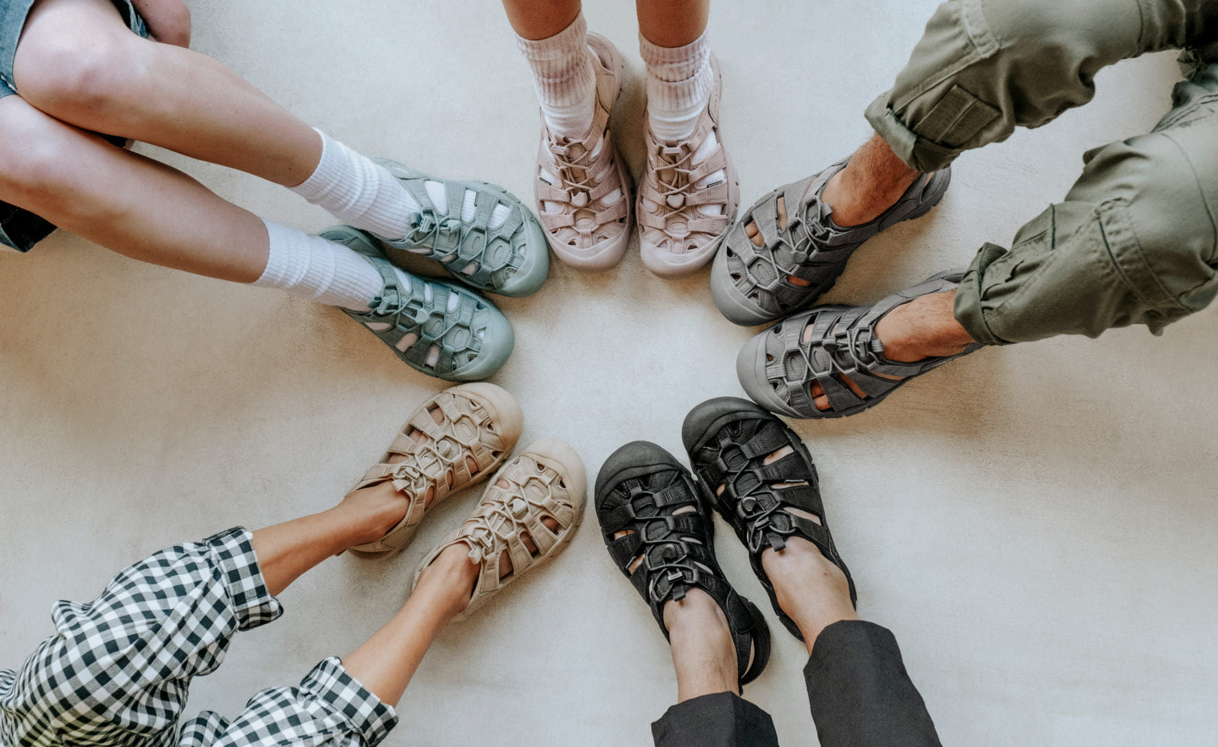 Men's Mono Cream Water Hiking Sandals - Newport H2 | KEEN Footwear