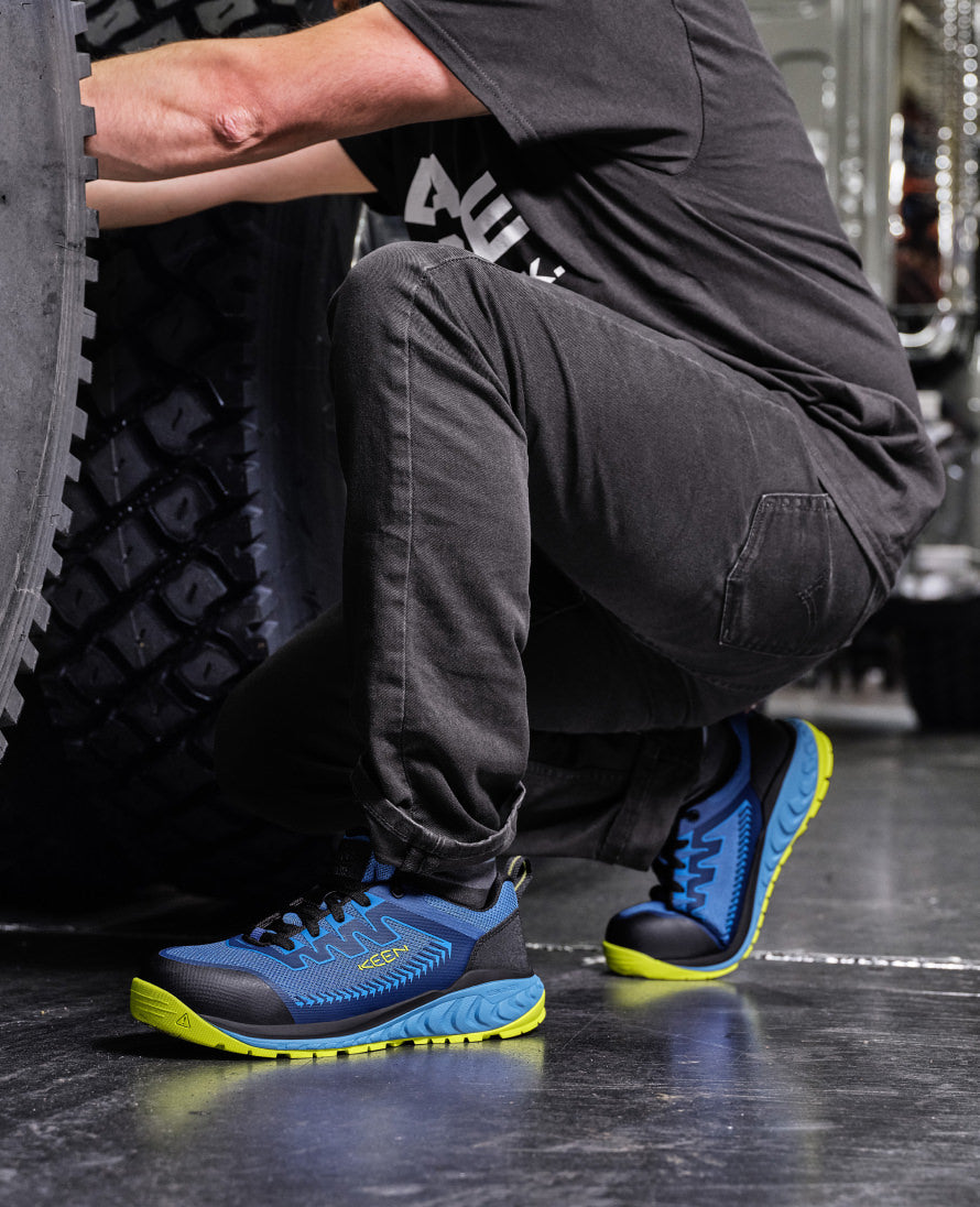 Men's CSA Arvada Carbon Toe Work Shoe | Naval Academy/Evening