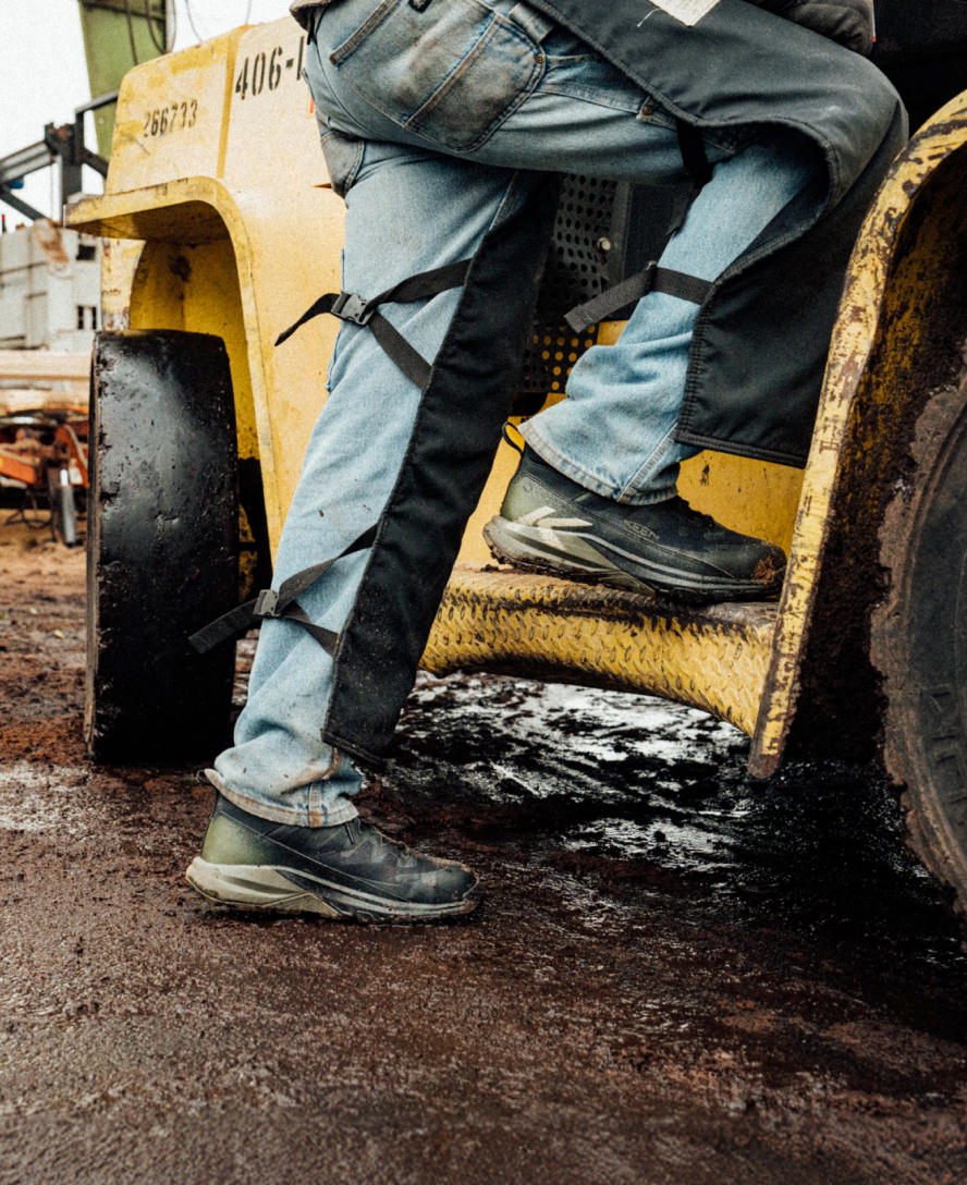 Men's CSA Targhee Blur Waterproof Work Boot (Carbon Toe) | Forest
