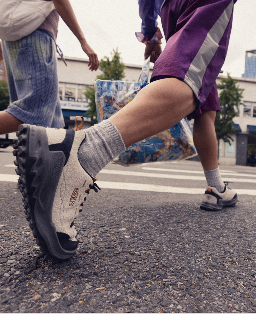 Men's Jasper Zionic Sneaker | Sky Captain/Lemon Curry | KEEN