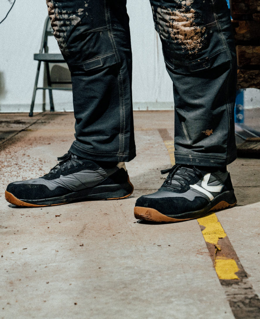 Men's CSA KS86 Utility Work Sneaker (Carbon Toe) | Magnet/Gum