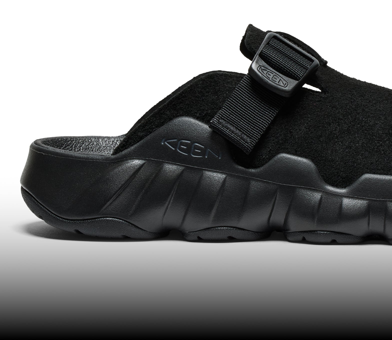 Men's Hyperport Leather Clog | Black/Black | KEEN Footwear Canada
