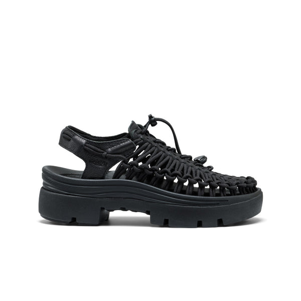 KEEN UNEEK PLT 新品未使用　厚底　サンダル　ブラック　27cm All Gender UNEEK PLT Sneaker | Black Smooth Lea | KEEN Footwear Canada