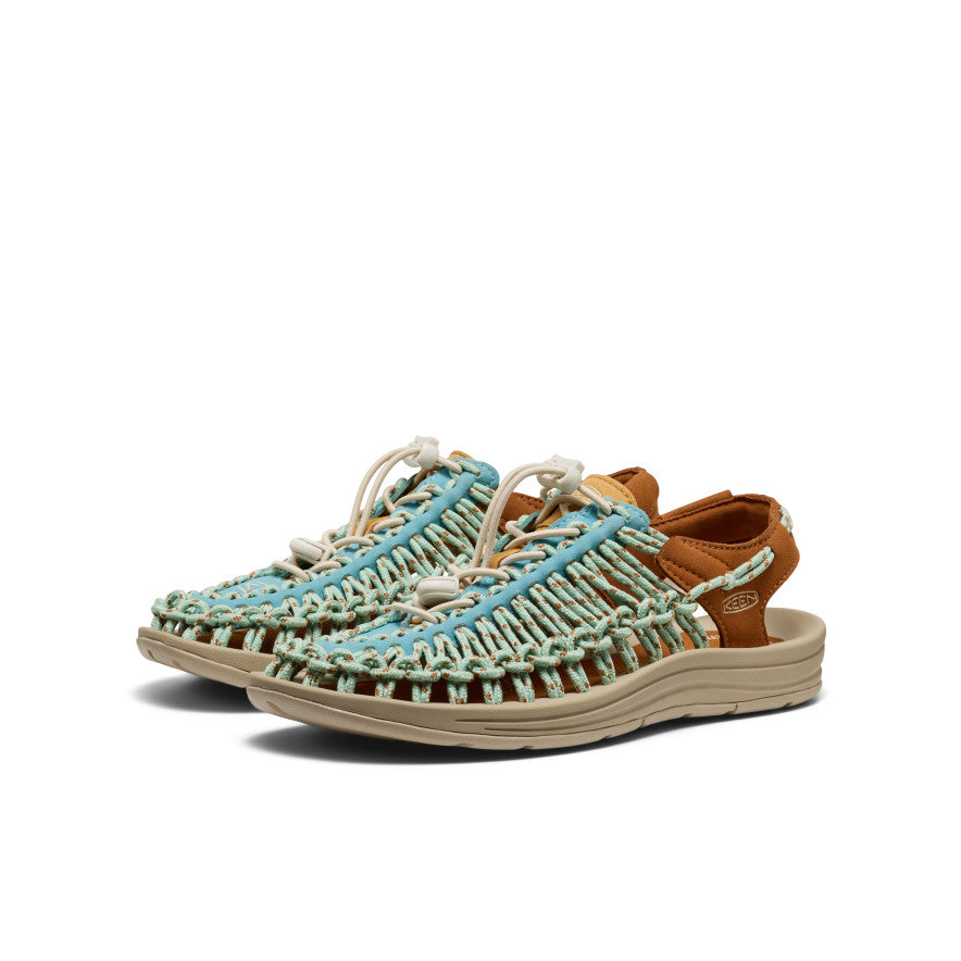 Women's UNEEK Sneaker | Milky Blue/Roasted Pecan | KEEN Footwear