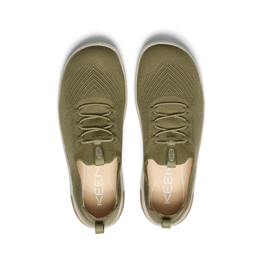 Men's KNX Knit Sneaker | Martini Olive/Plaza Taupe | KEEN Footwear