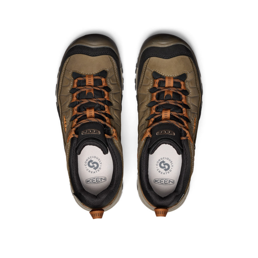 Men's Targhee IV Wide Waterproof Hiking Shoe | Sea Turtle/Roasted